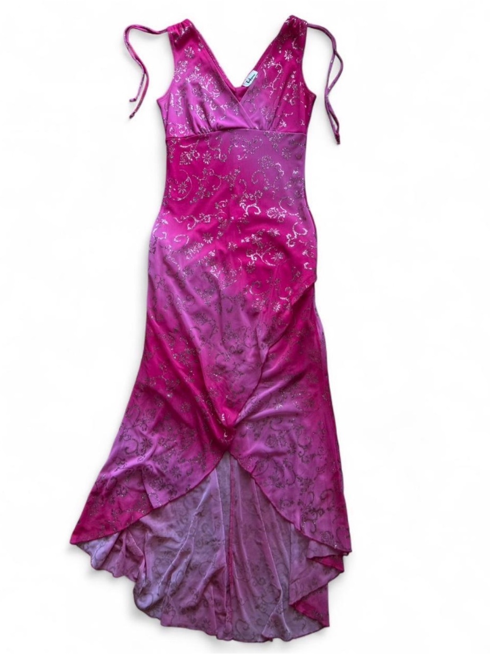 Taboo Fairy Pink Ombré Prom Dress